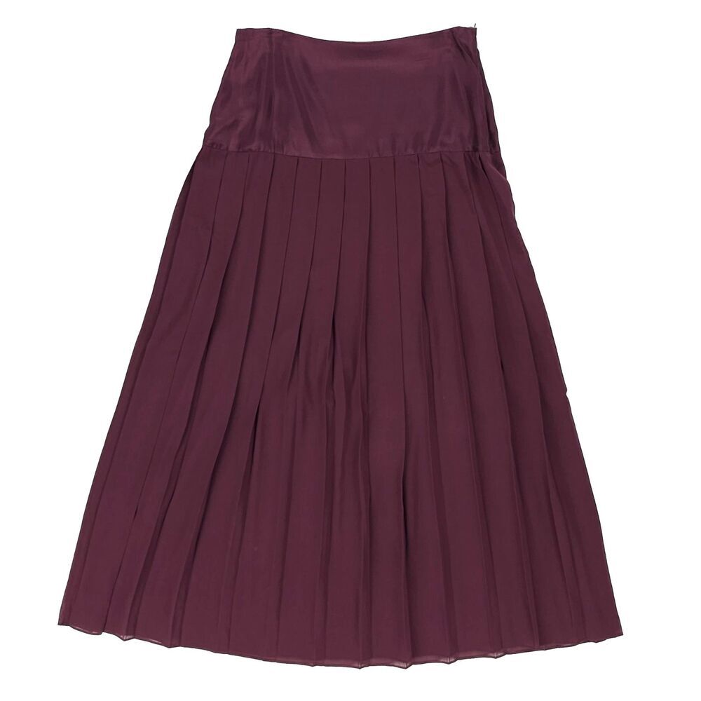 Araks Silk Pleated Slip Skirt Sheer Whimsigoth Lingerie French Girl Romantic